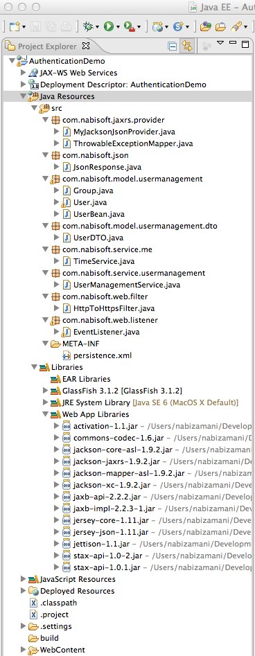 Eclipse Project - Java Resources