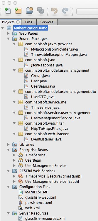 NetBeans Project - Java Source Packages